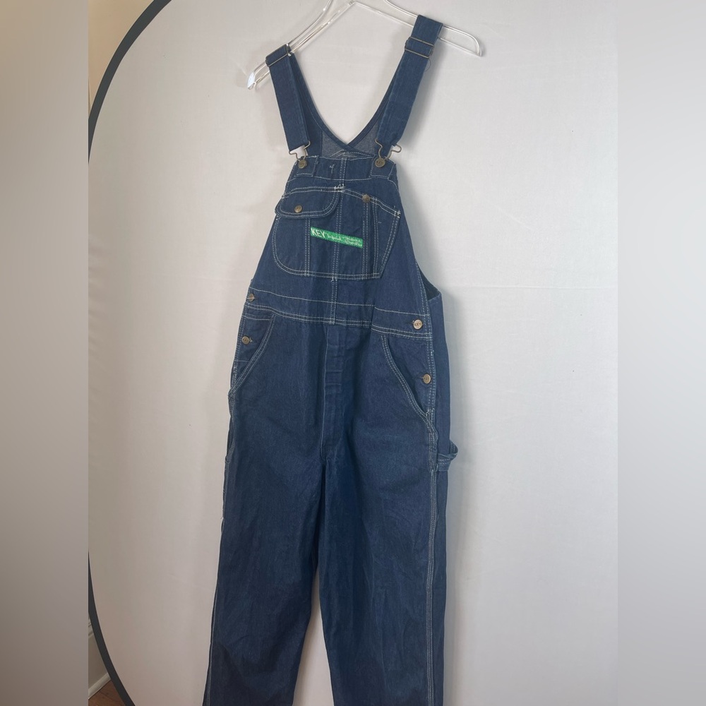 Classic‎ KEY Overalls 36x32 Blue Denim - Picture 10 of 12